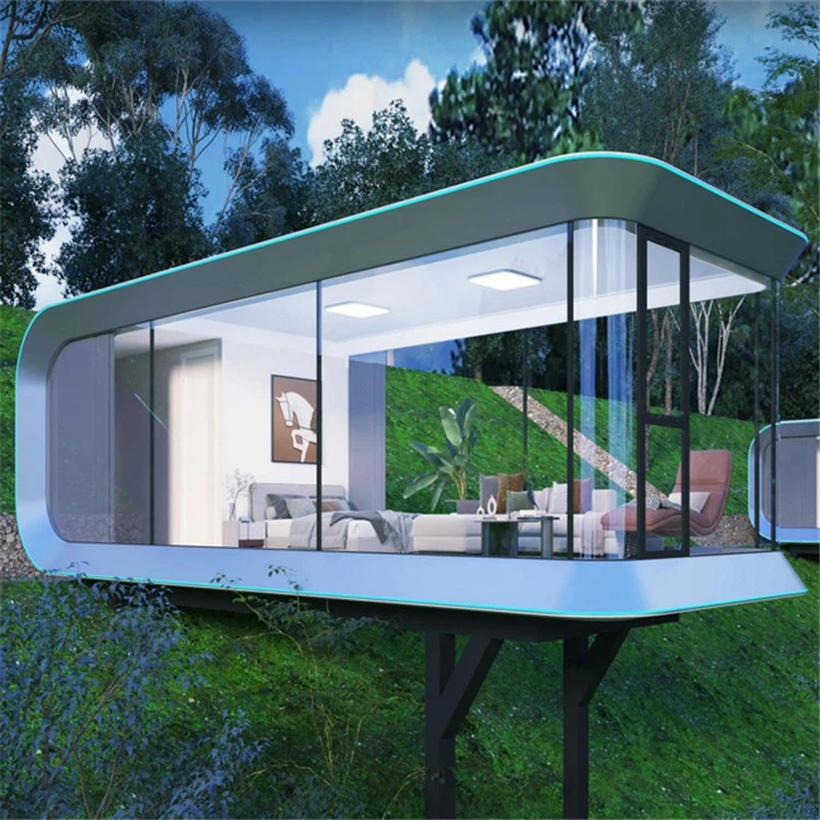 Modern Tiny House Capsule Home With Bedroom 3